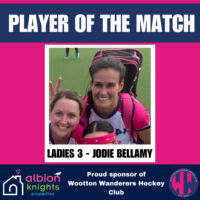 Player of the Match Jodie