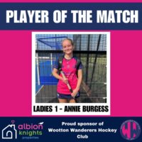 Player of the Match L1 Annie B